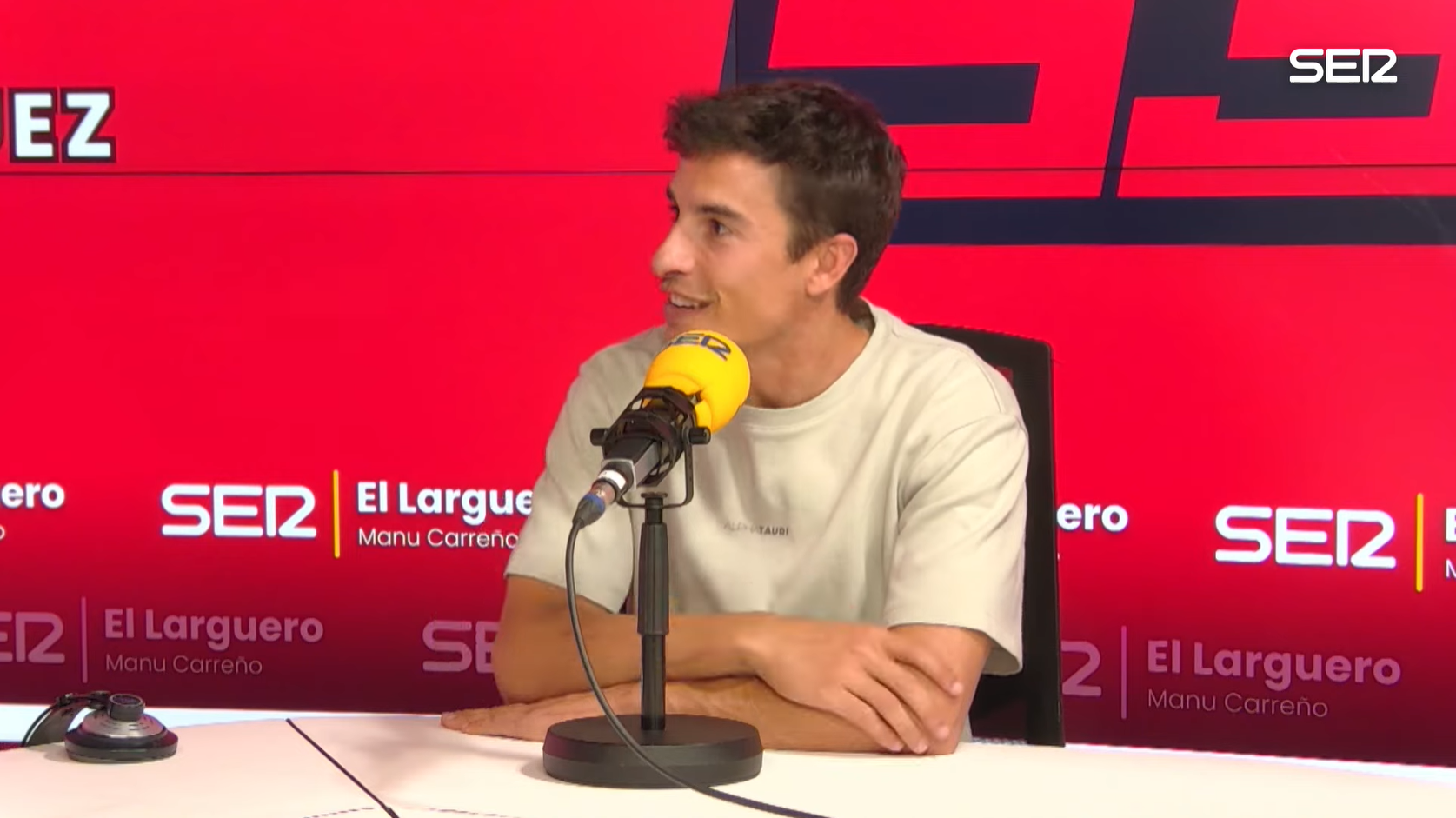 Marc Márquez en El Larguero